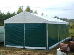 Hala namiotowa plandekowa konstrukcja aluminiowa 5x15x3 - Hale Namiotowe Joanna Gnatowska Olsztyn