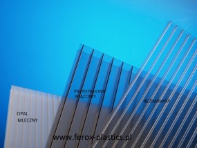 Płyty poliwęglanowe komorowe - Ferox-Plastics   Ogrodzenia , Poliwęglan  Dostawa Cały Kraj Toruń