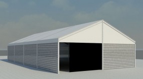 Hala namiotowa konstrukcja aluminiowa 10x40x3 - Hale Namiotowe Joanna Gnatowska Olsztyn