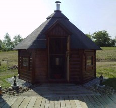 Sauna ogrodowa / Ruska Bania - A2 sp. z o.o. Kielce