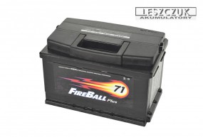 Akumulator FireBall 71Ah 600A Korzystny zakup (Niski) Bytom, Zabrze - Leszczuk Elżbieta Leszczuk Bytom