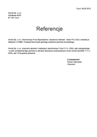 Referencja od firmy Nomet Sp. z o.o.
