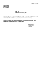Referencja od firmy motocyklista.info