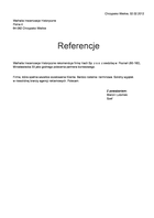 Referencja od firmy Walhalla Inscenizacje Historyczne