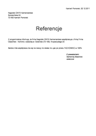 Referencja od firmy Nagrobki ONYX Kamieniarstwo