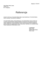 Referencja od firmy Atelier Masażu Beaty Juengst