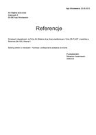 Referencja od firmy Atri Materia okna drzwi