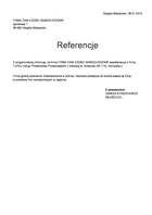 Referencja od firmy FIRMA DKM CZĘŚCI SAMOCHODOWE