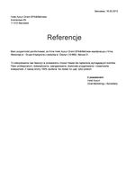 Referencja od firmy Hotel Azzun Orient SPA&Wellness