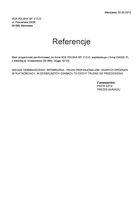 Referencja od firmy VOX POLSKA SP. Z O.O.