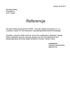 Referencja od firmy Dom Mody Polskiej