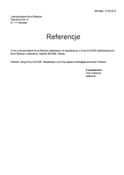 Referencja od firmy Licencjonowane Biuro Śledcze