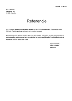 Referencja od firmy P.H.U Procom