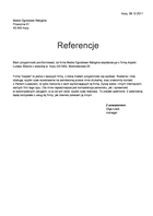 Referencja od firmy Meble Ogrodowe Waligóra