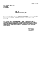 Referencja od firmy SELF COMPANY GROUP SP. J.