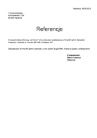 Referencja od firmy IT sma computers