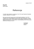 Referencja od firmy Meble- Bogart