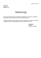 Referencja od firmy Zielone Domy