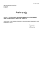 Referencja od firmy KRETA NATURALIS Krzysztof Galas