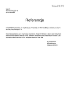 Referencja od firmy MIMARI