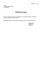 Referencja od firmy Car-Line