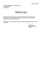 Referencja od firmy Pneumatig A. Wojciechowski L. Wojciechowski sp.j.