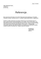Referencja od firmy Dalton Restauracja Pizzeria