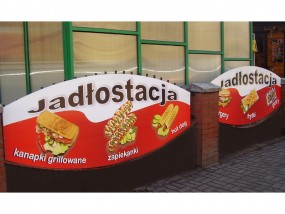 Tablice reklamowe, banery, reklamy podświetlane - Verus - Pracownia reklamy Lublin