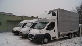 Transport busem dostawczym dowolnych towarów - Paweł Spirydowicz Zielona Góra