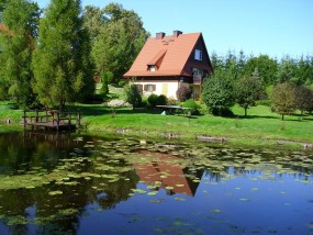 Domki nad jeziorem - Agrobarcie Barcie
