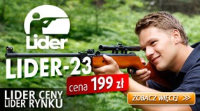 Wiatrówka - Karabinek LIDER-23 TG kal. 4,5 mm z lunetą 4X20 - Firma KOLTER Mirosław Klekot Częstochowa