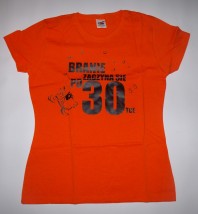 T-shirt - Branie Zaczyna Się Po 30-tce - damska S,M,L,XL - Przedsiębiorstwo Handlowo-Usługowe  Endymion  Bydgoszcz