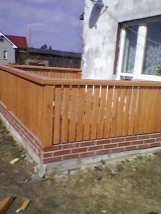 Balustrady sosnowe - Działalność Usługowo Handlowa Tadeusz Matuszczak Rywałd