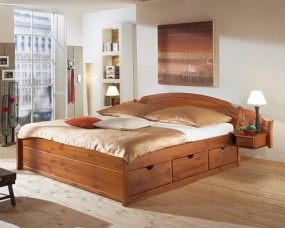 Łóżka sypialniane z drewna - And.Nova Salon meblowy Leszno