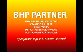 BHP SZKOLENIA - BHP PARTNER Marcin Misztal Złotów