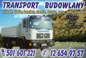 Transport Budowlany - PAWEŁ SALAWA - Transport Budowlany Paweł Salawa Kraków