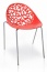 Krzesło AURORA czerwone, kare design Bydgoszcz - Living Art meble dekoracje design