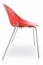 Krzesło AURORA czerwone, kare design Krzesła - Bydgoszcz Living Art meble dekoracje design