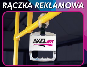 Reklamowa rączka autobusowa - Axel Art s.c. Studio Reklamy Starogard Gdański