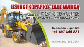 przyłącza deszczowe Lubliniec, Olesno, Częstochowa, Kluczbork - Usługi koparko ładowarką Trans kop Sieraków Śląski