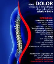 kompleksowa diagnostyka i terapia - NZOZ  DOLOR  Ortopedia&Rehabilitacja dzieci i dorosłych Wiesław Łoba Bełchatów