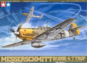 model Tamiya Me Bf109E-4/7 trop 61063 Częstochowa - STW Besta Szczepan Woldan Częstochowa