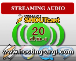 Streaming Audio na Hosting ARGI - ARGI Rafał Chwaliński Wrocław