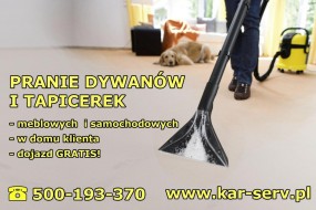 Pranie dywanów i wykładzin - KAR - SERV Karina Muszyńska Gliwice