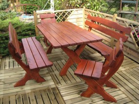 meble ogrodowe - woodgarden Malinie