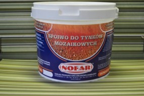 SPOIWO DO TYNKÓW MOZAIKOWYCH - Zakład Produkcyjno Usługowo Handlowy NOFAR Mroczków