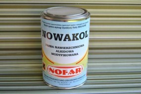 Farba nawierzchniowa alkidowa modyfikowana NOWAKOL - Zakład Produkcyjno Usługowo Handlowy NOFAR Mroczków