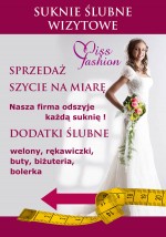 suknia ślubna - Miss Fashion Sosnowiec