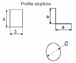 słupki ogrodzeniowe - P.P.U.H.  Siatkobram  K.M. Niemiec S.C. Jasienica