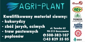 kwalifikowany materiał siewny - AGRI-PLANT Goszczanów